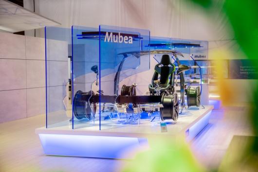 Mubea Show Car exhibit at IAA 2021